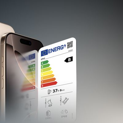Apple Adds Energy and Battery Labels to iPhone and iPad Pages in EU Feature