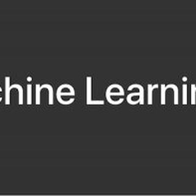 apple machine learning journal