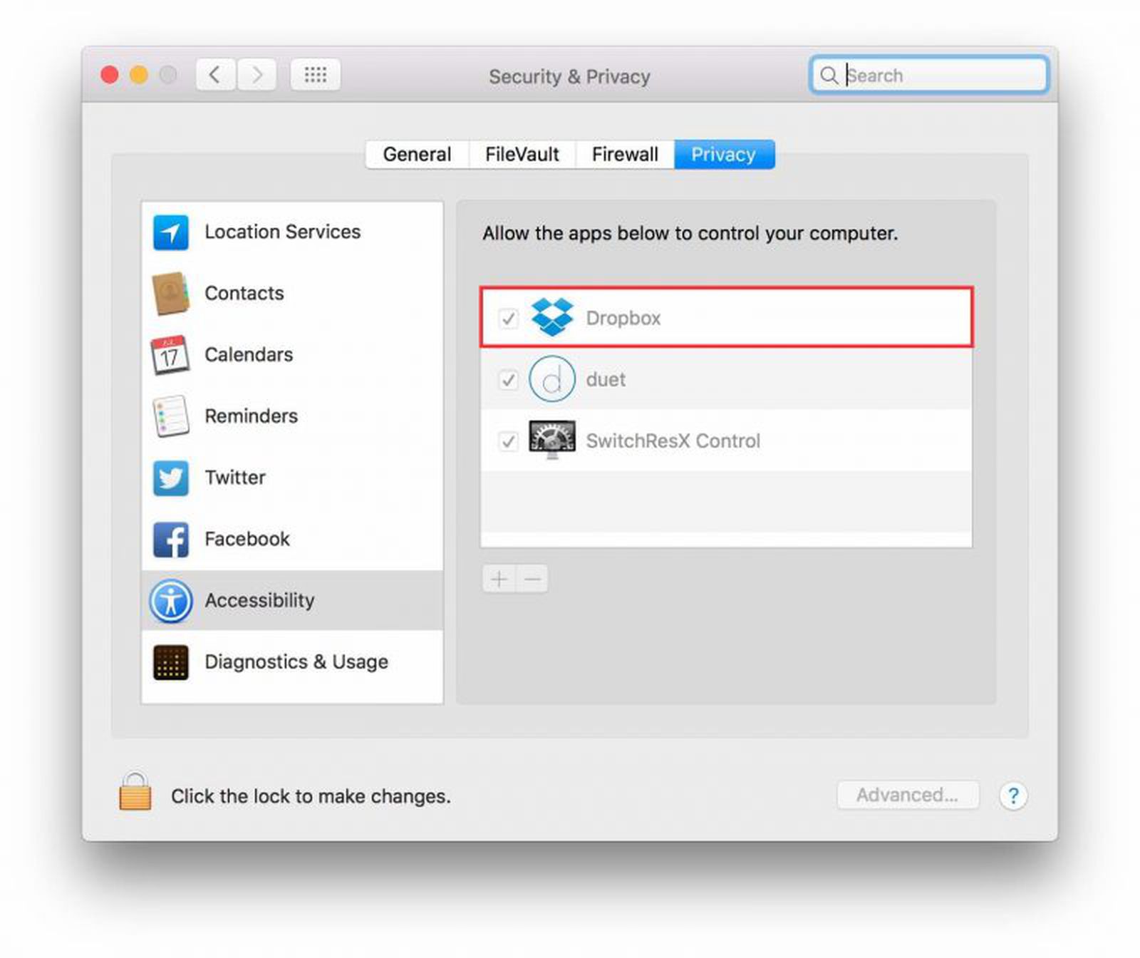 Безопасность macos