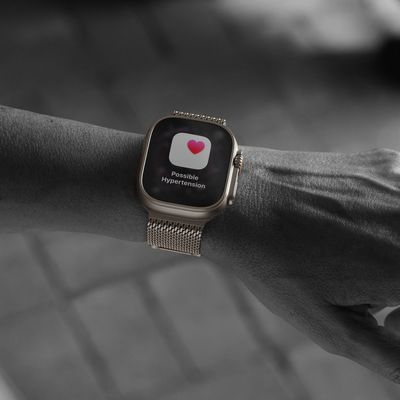 apple watch hypertension alerts