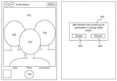 Apple Patents Ability to Take Long Distance Group Selfies