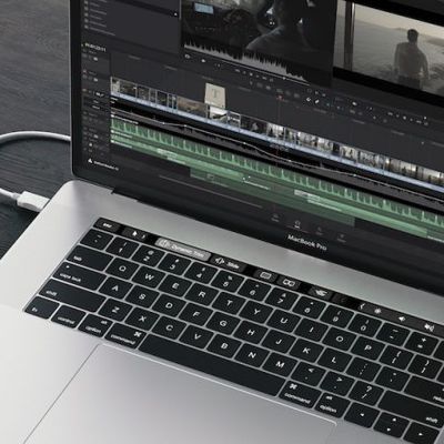 DaVinciResolve TouchBar New Macbook Pro