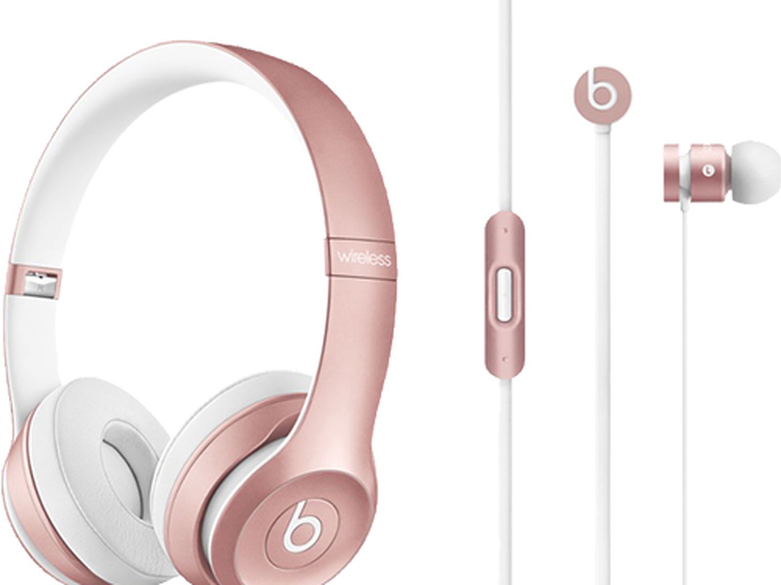 Beats Wireless and urBeats Headphones Now Available in Rose - MacRumors