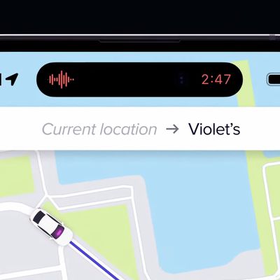 iPhone 14 Pro Dynamic Island Maps