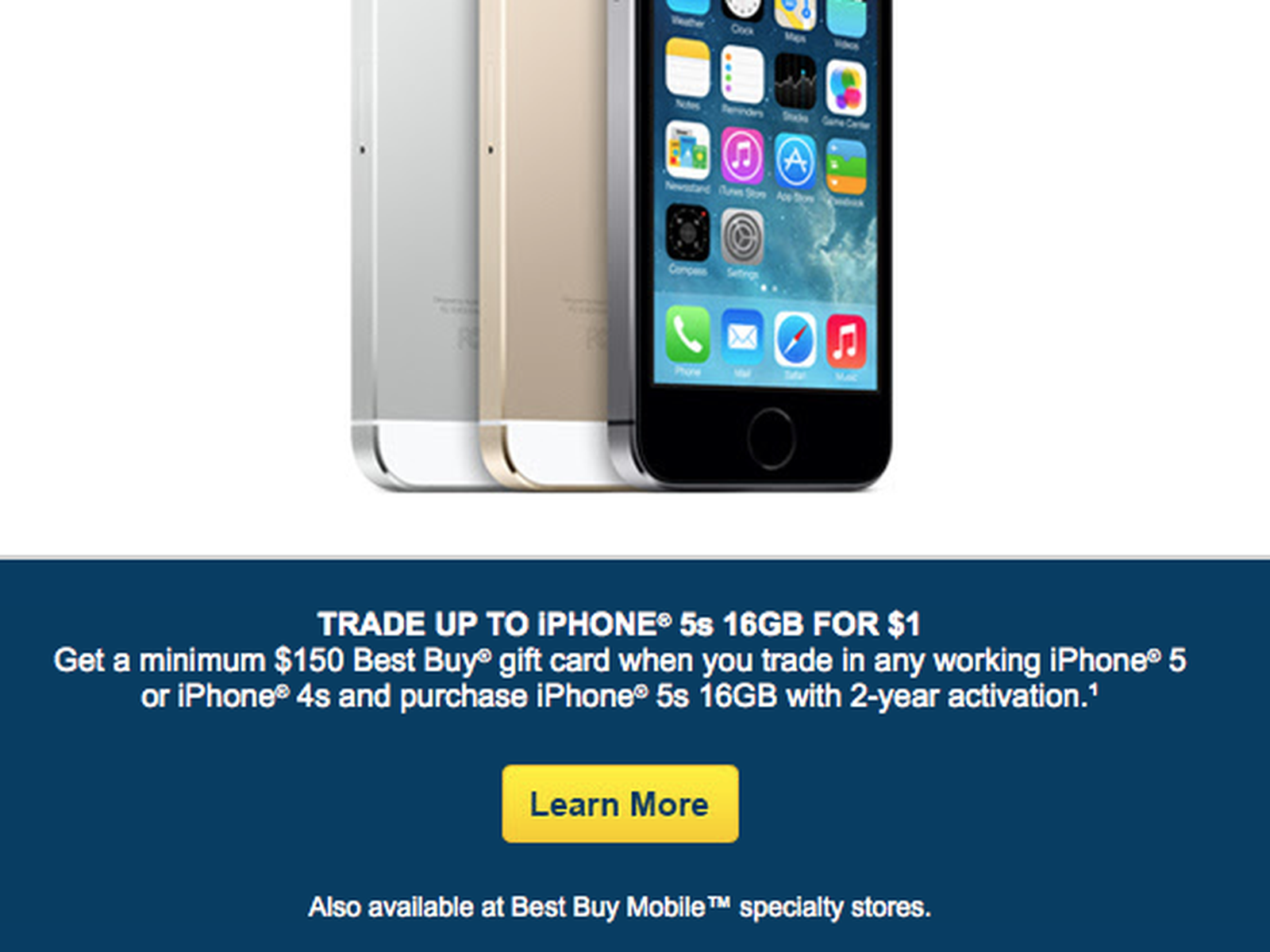 Best Buy Offering Free 16gb Iphone 5s With Trade In Of Iphone 4s Or 5 Macrumors