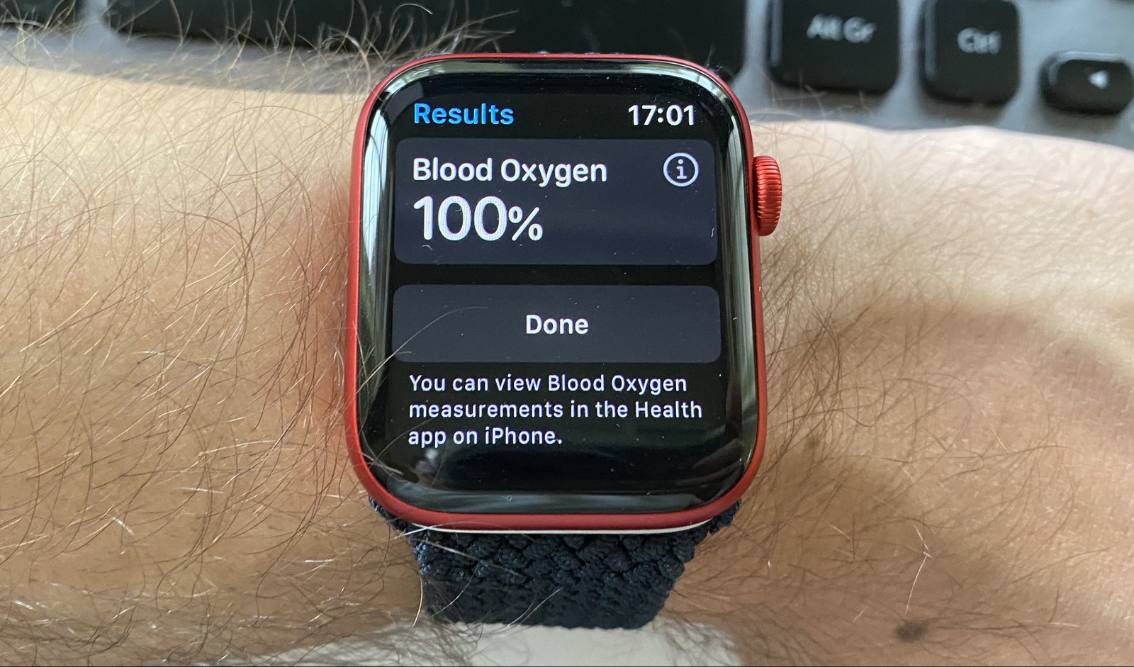 blood o2 apple watch
