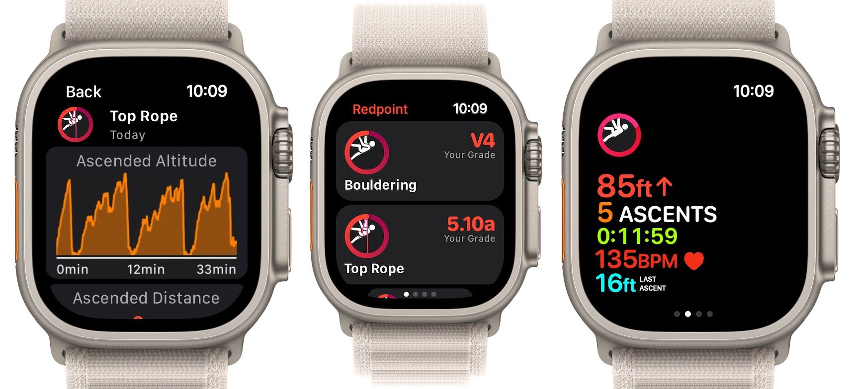 Popular Climbing App Redpoint Updated With Apple Watch Ultra Support