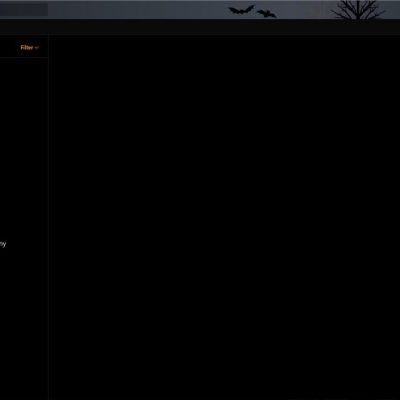 outlook halloween dark mode