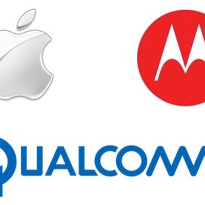 apple motorola qualcomm logos