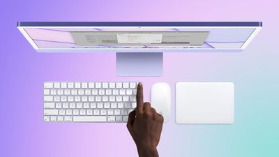 apple new imac spring21 pt purple touch id magic trackpad and mouse feature purp