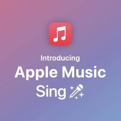 introducing apple music sing
