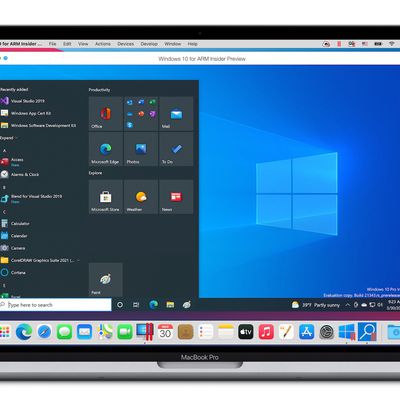 parallels windows 10 arm mac