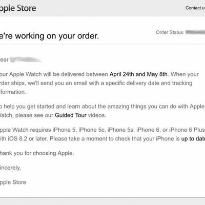 Apple Watch Email Order1
