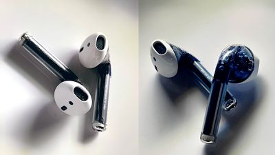 airpods prototype translucent