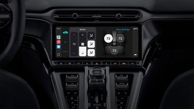 CarPlay Ultra Climate Controls