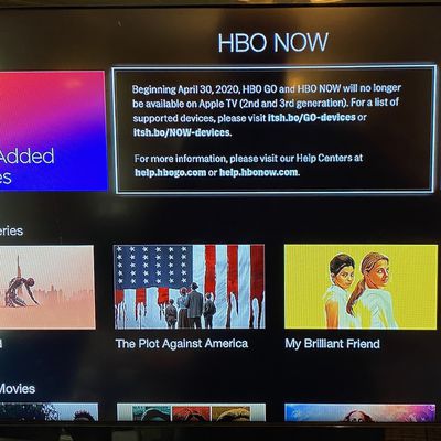 hbo now atv discontinued