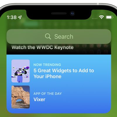 app store widget