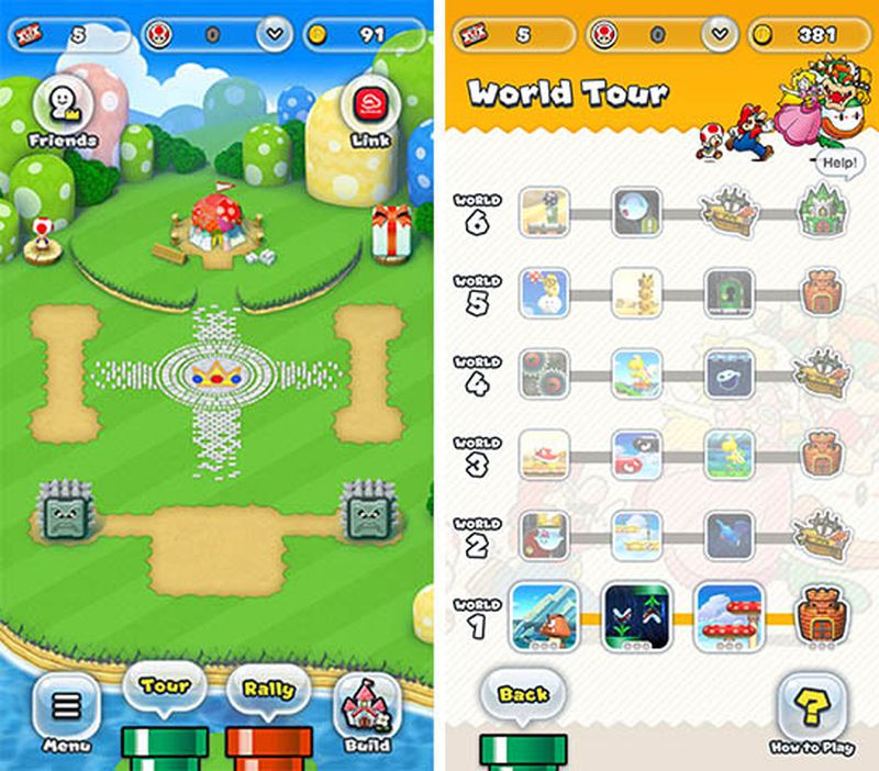 Super Mario Run 21 Update Adds New Buildings And Game Center Achievements Macrumors 