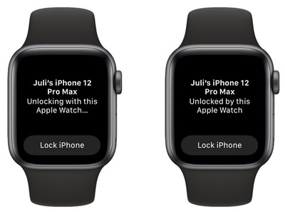 Desbloqueo de iPhone Apple Watch