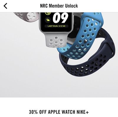 nike apple watch discount