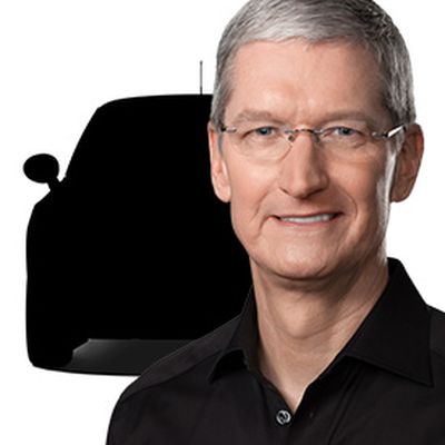 Tim Cook Car Silhouette