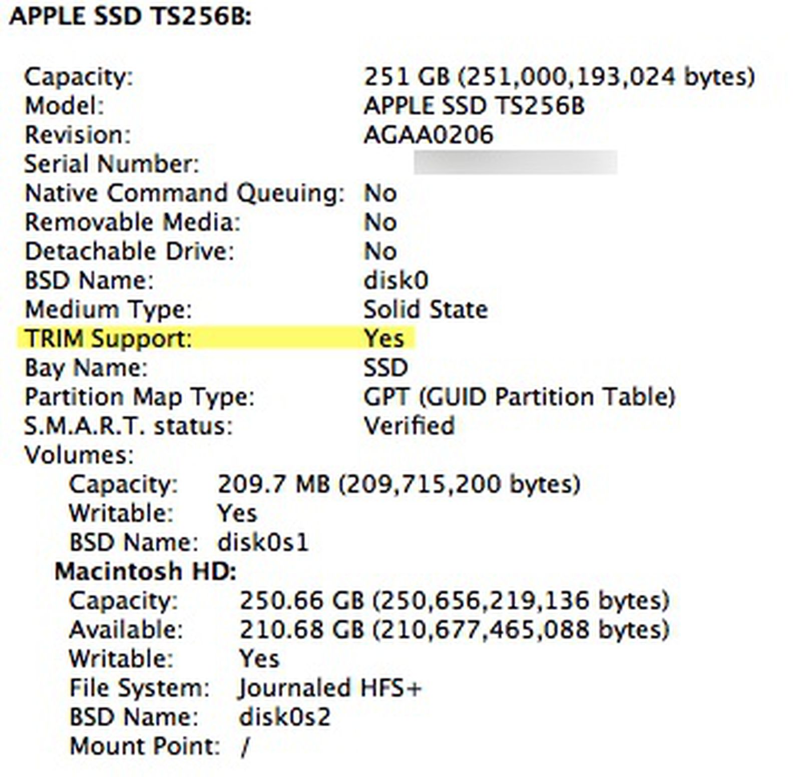Mac OS X 10.6.8 Brings TRIM Support for Apple SSDs, Graphics Improvements [Updated] MacRumors