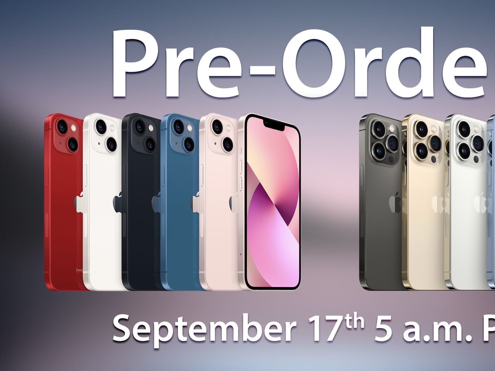 Iphone pre 13 order Here's how