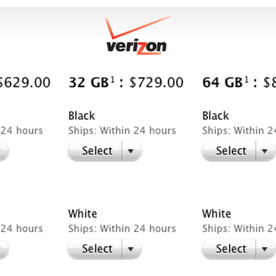 verizon ipad 2 apple store