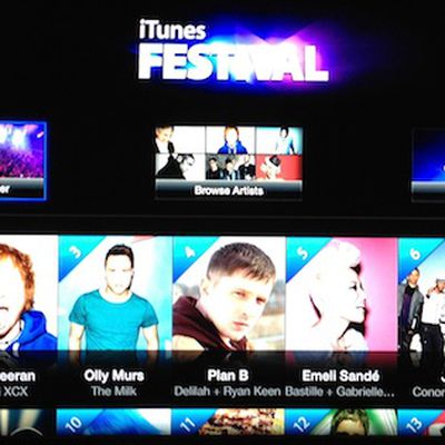 itunes festival 2012 apple tv