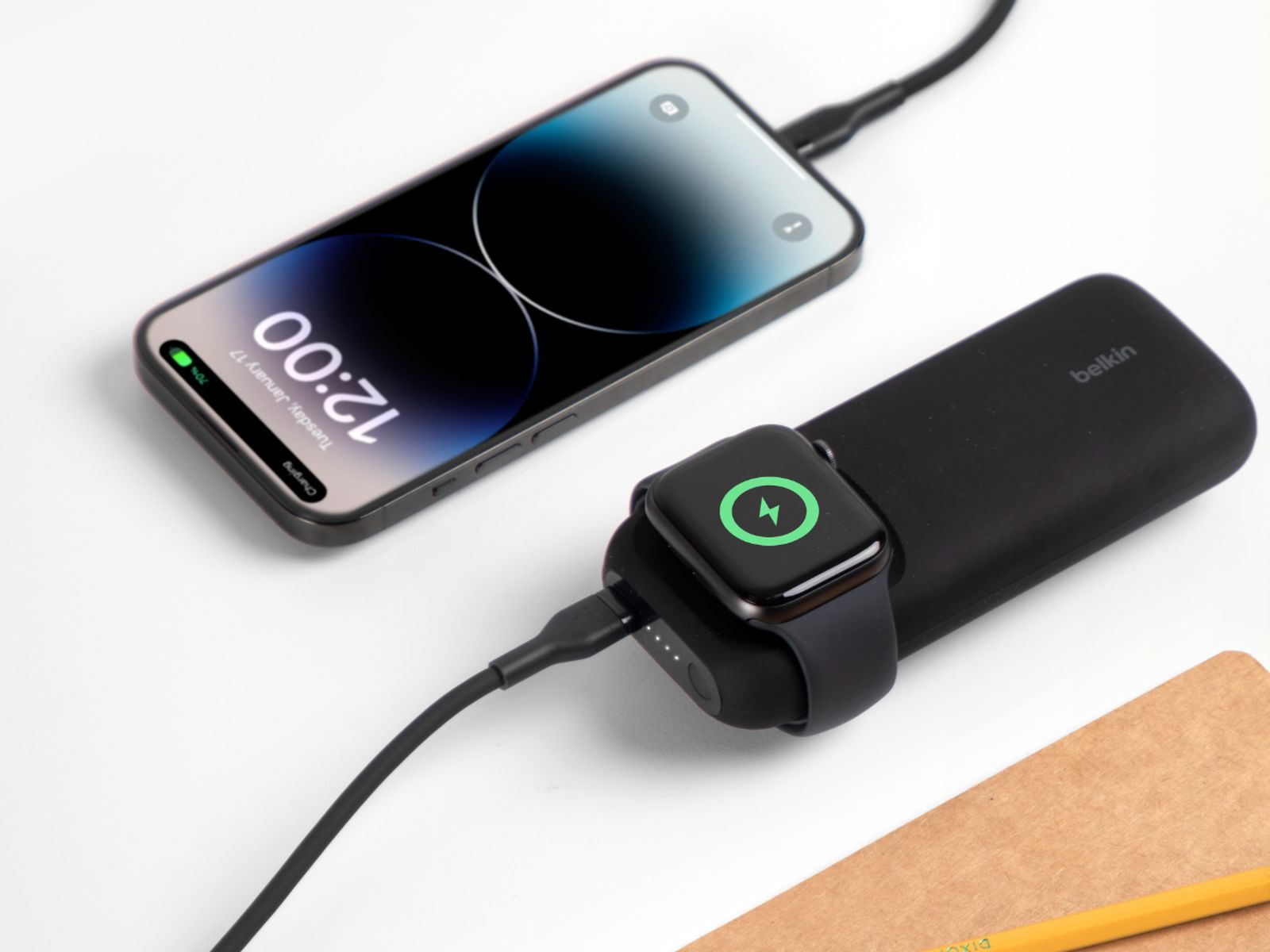 Belkin Launches BoostCharge Pro Power Bank With Apple Watch Fast