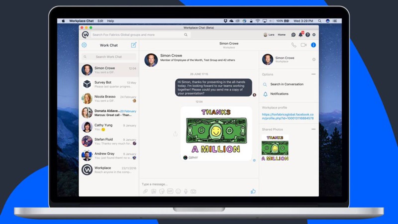 Facebook Testing Mac And PC Apps For Workplace MacRumors   Facebookworkplace 