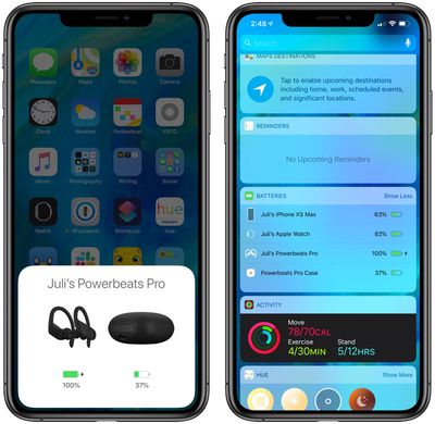 How to Powerbeats Battery Life on iPhone and Apple Watch MacRumors