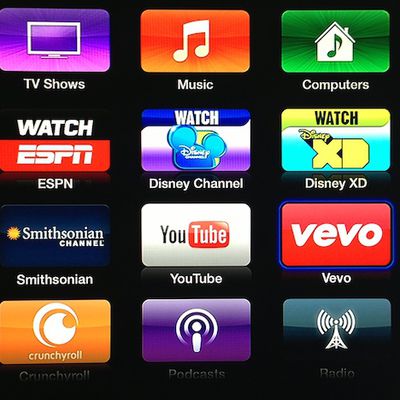 apple tv vevo more