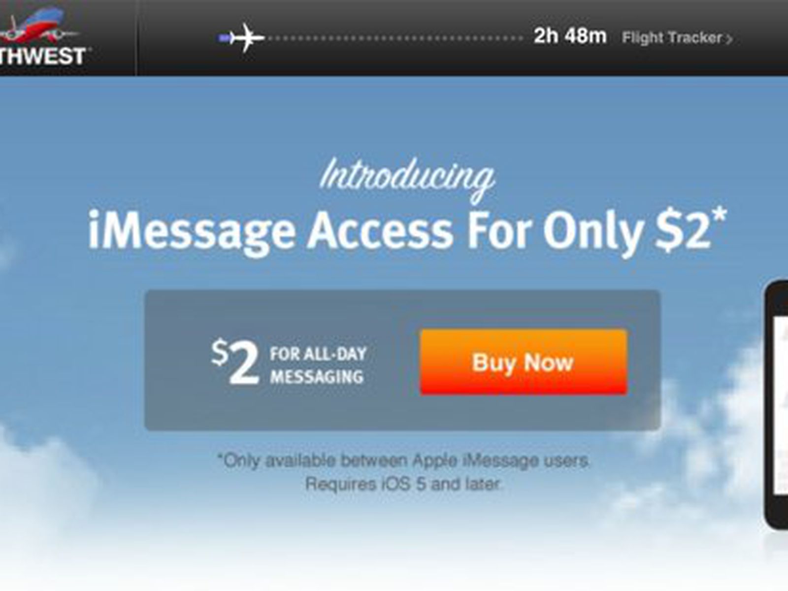 southwest imessage