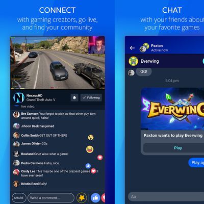 facebook gaming app android