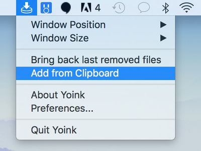 yoink clipboard