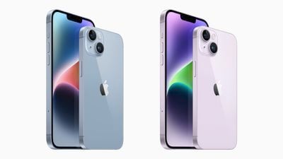 iphone 14 and iphone 14 plus colors blue purple