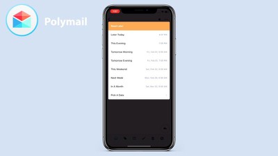best ios polymail