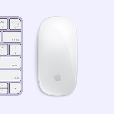 Magic Mouse Next to Keyboard