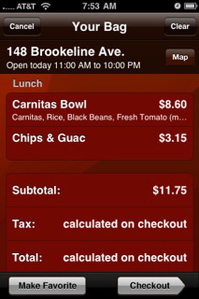 110618 chipotle order