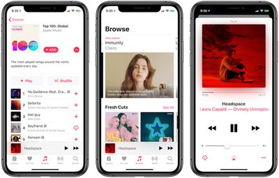 apple music august 2019