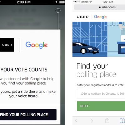 uber election day