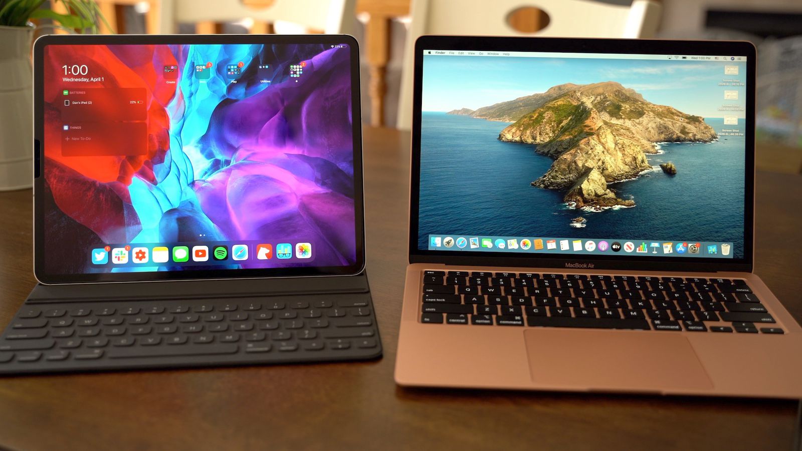 Apple's 2020 MacBook Air vs. 2020 iPad Pro - MacRumors