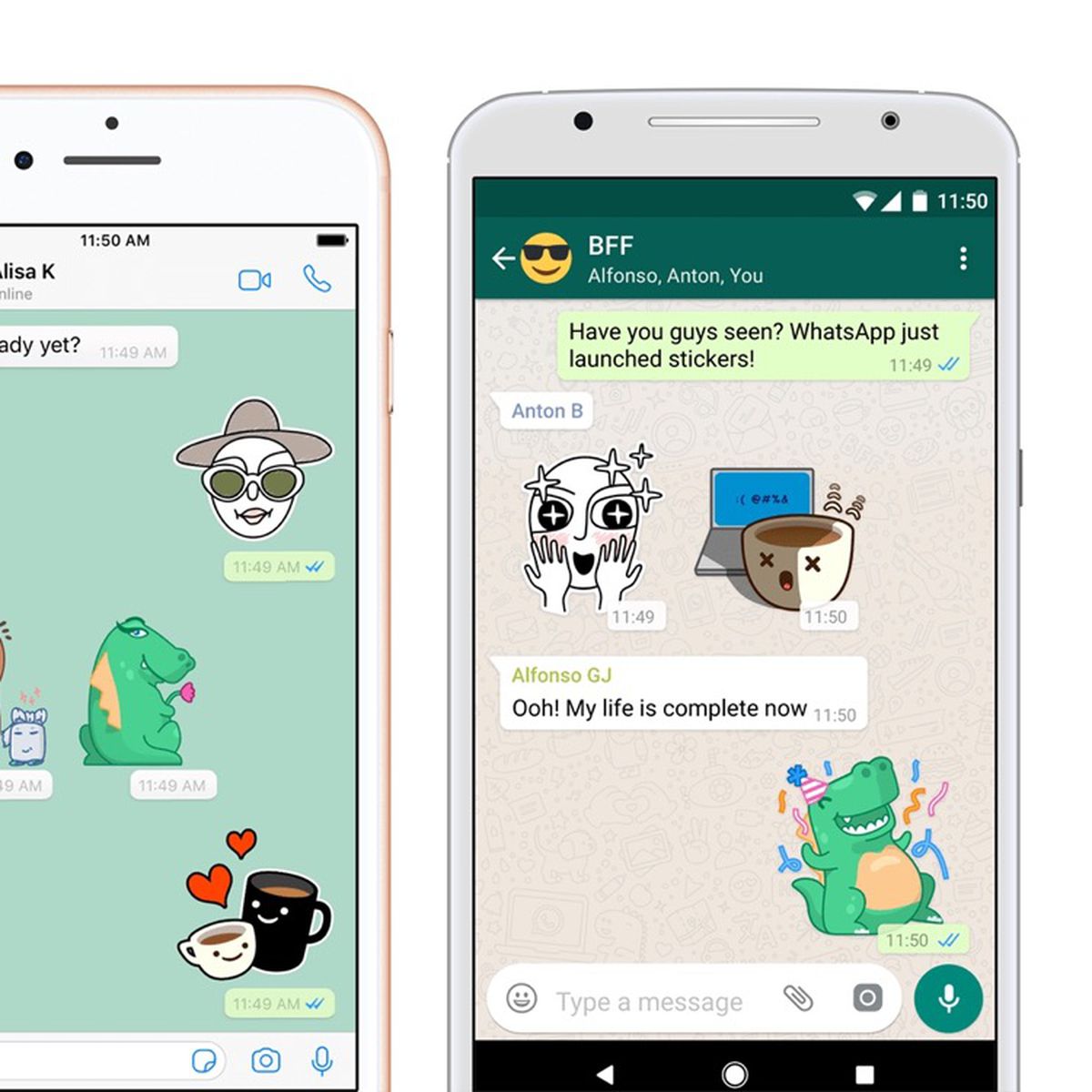 Spreek uit vlinder schuif WhatsApp Announces Support for Sticker Packs - MacRumors