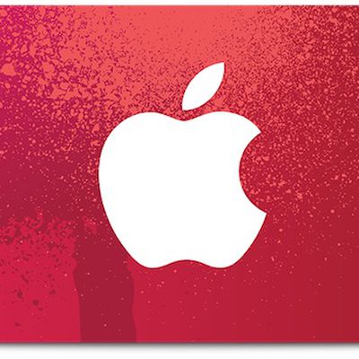 apple product red gift card