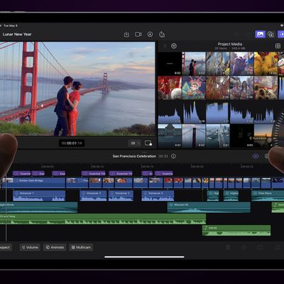 Final Cut Pro iPad UI