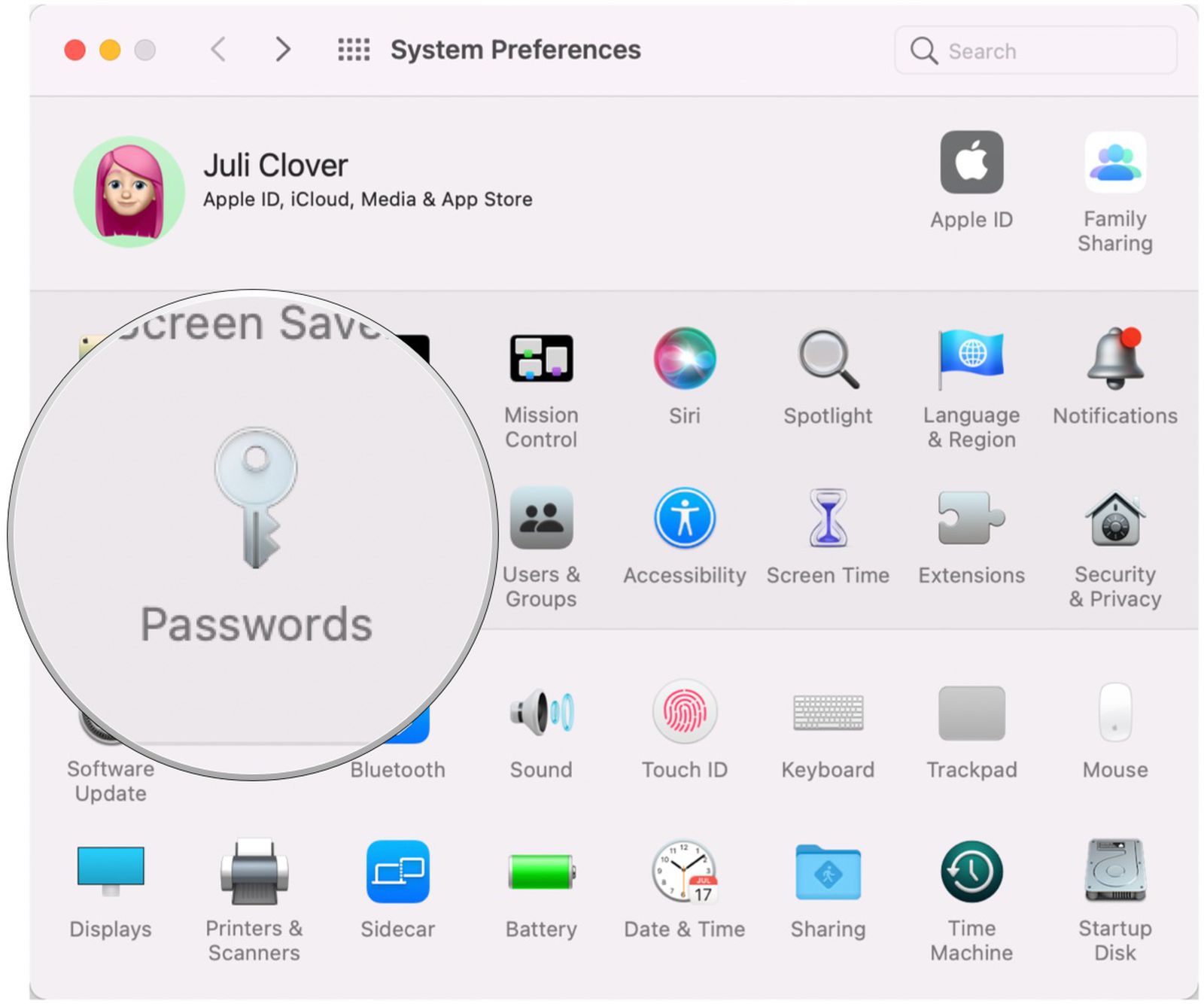 how to find system keychain mac