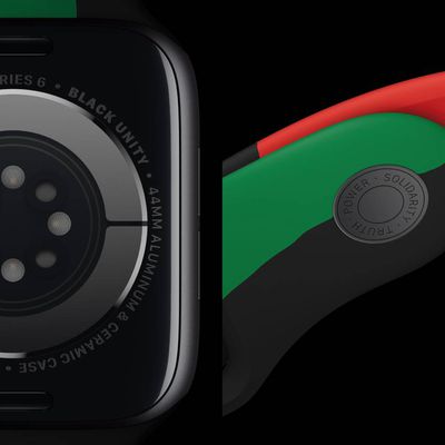 apple watch black unity