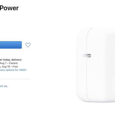 apple 30w usb c power adapter 2020