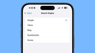 apple search engine settings safari